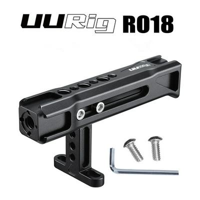 UURig R018  Universal Rig Slideable Metal NATO Rail Top Handle Quick Release Hand Grip for Monitor for Sony Camera