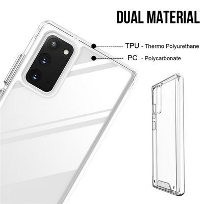 Military-grade Anti-fall Thickened Space Shell Transparent HD Soft TPU Phone Case for Samsung Galaxy Note 20 