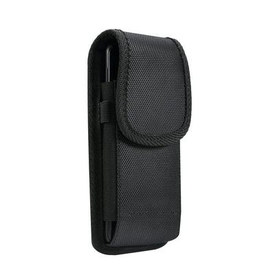 Men's Vertical Section Oxford Cloth Wasit Pack Mobile Phone Hanging Belt Bag with Card Slot for 5.2inch Cell Phones Samsung Galaxy S10e S9 S8