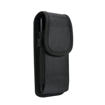 Men's Vertical Section Oxford Cloth Wasit Pack Mobile Phone Hanging Belt Bag with Card Slot for 4.7-5.0inch Cell Phones iPhone 8/ iPhone X 