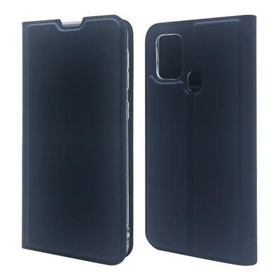 Solid Color Voltage Shock-Absorption Side Flip PU Leather + Soft TPU with Card Slot and Stand Wallet Case for Samsung Galaxy M31