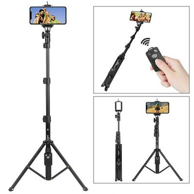 Yunteng 1388 with Wireless Bluetooth Remote Control Selfie Stick Phone Holder Portable Tripod Mount for Smartphone Youtube Vlog