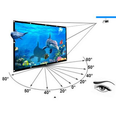 16:9 Thickened HD Outdoor Household Foldable Simple Soft Screen Portable Seamless Projection Screen