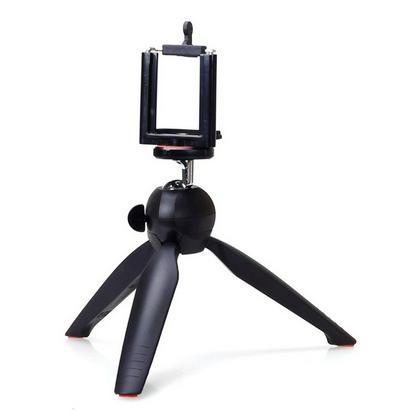 YUNTENG 228 Mini Tripod+Phone Holder Clip Desktop Tripod Digital Camera phone DV Gopro