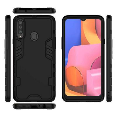 Simple Generous Style Scratch-proof Hard PC Phone Protective Case for Samsung Galaxy A20S