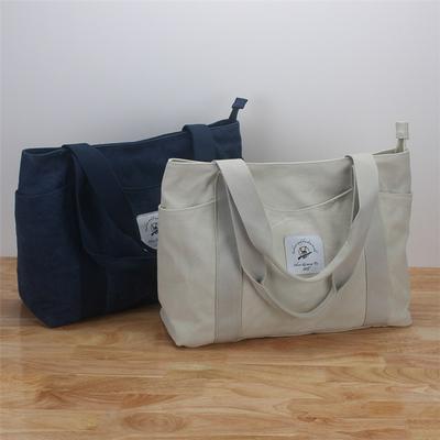 Casual Fashionable Large Capacity Canvas Bag Women's Single Shoulder Handbag