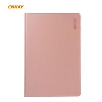ENKAY ENK-8005 Advanced PU Elastic Leather + TPU Bottom Shell with Bracket Intelligent Sleep Protection Cover for Samsung Galaxy Tab S6 Lite