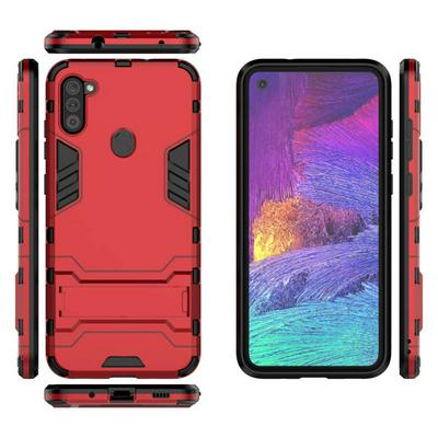 Steel Bear Style Scratch-proof Hard PC Phone Protective Case for Samsung Galaxy A11