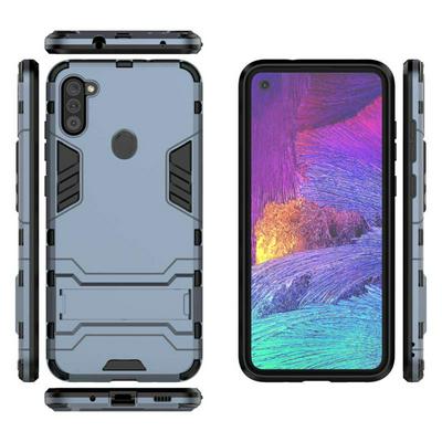 Steel Bear Style Scratch-proof Hard PC Phone Protective Case for Samsung Galaxy A11