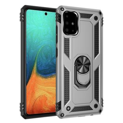 Armor Case For Samsung Galaxy A71 Case Magnet Car Ring Holder Shockproof Stand Phone Cover Fundas