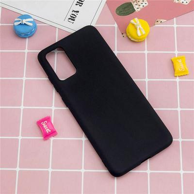 Solid Color Anti-Drop Anti-Scratch Soft TPU Back Cover Protective Case for Samsung Galaxy A91 / S10 Lite