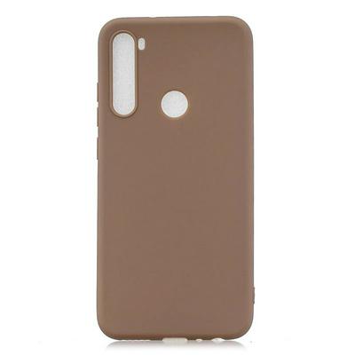 Solid Color Frosted Anti-Drop Anti-Scratch Soft TPU Back Cover Protective Case for Samsung Galaxy A21