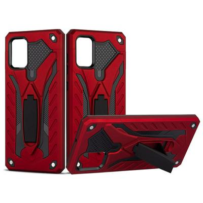Phantom Knight's Armor Anti-Fall Hard PC + Soft TPU with Kickstand Back Cover Case for Samsung Galaxy A51