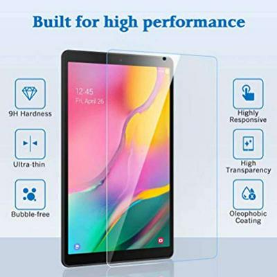 9H Hardness HD Clarity Bubble-Free Anti-Scratch Full Coverage Tempered Glass Screen Protector for Samsung Galaxy Tab A 10.1 (2019) / SM-T510 (Wi-Fi) / SM-T515 (LTE)