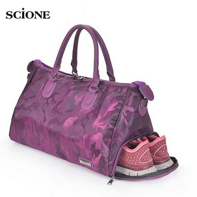 Fitness Bags Shoulder Sports Shoes Training Travel Handbags Yoga Gym Storage