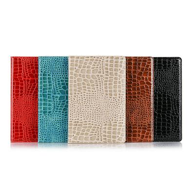 Crocodile Pattern Card Holder TPU + PU Leather with Stand Support Wallet and Card Holder Slots Cover Case for Samsung Galaxy Tab S6 T860