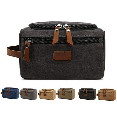 Multipurpose Travel Toiletry Bag Portable Retro Canvas Organizer Bag