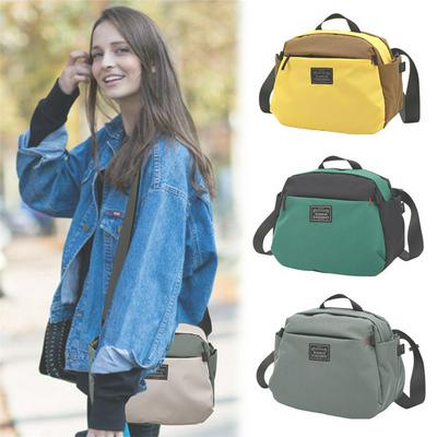 Popular Men and Women Outdoor Pockets Casual Handbag Canvas Waterproof bag
