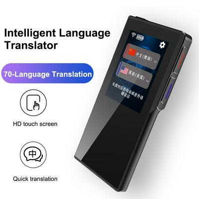 T6 Intelligent Translator Machine Traffic Travel Business Translate 70 Languages Translation WIFI Hotspot  