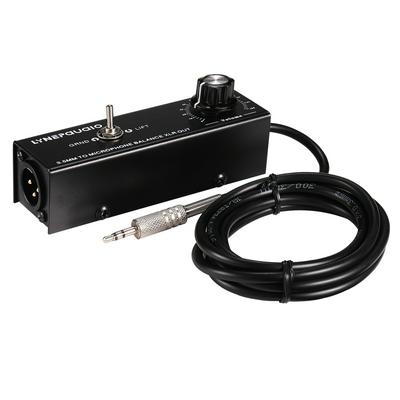 B012 Professionele Stereo Signaal Omgezet naar Microfoon Evenwichtige Signaal 3.5mm Microfoon Balans XLR Out
