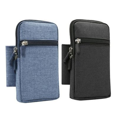 Denim Belt Phone Pouch Casual Waist Phone Pack Compatible with 6.3inch Phones
