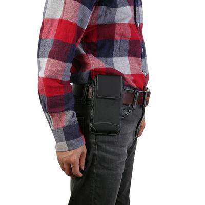 Vertical Belt Phone Holder Oxford Cloth Flap Phone Pouch for Xiaomi Max and other 6.4inch to 6.5inch Phones