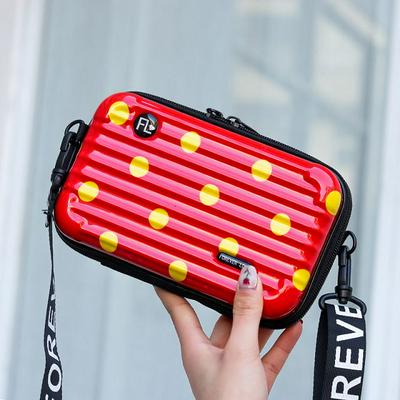 Single Shoulder Bag Female Square Korean Cosmetic Bag Casual Wild Match Messenger Handbag