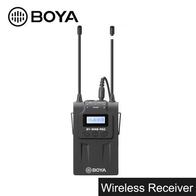 Wireless Microphone System Receiver, RX8 PRO 2-Channel UHF Receiver Supports MONO and Stereo Modes