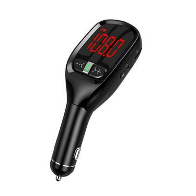 G11S Bluetooth Car FM Transmitter 3.1A USB Car Charger Supports Playing Music by TF Card