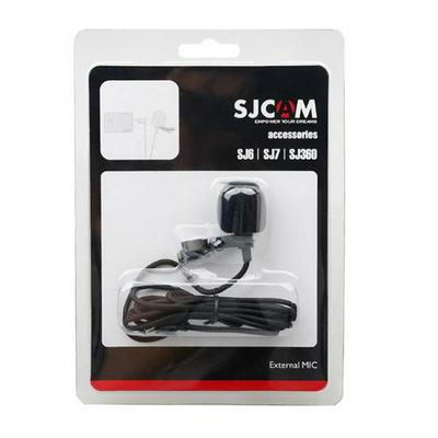 Lapel Clip-on External Microphone Omnidirectional Condenser Microphone for SJCAM 6/7/360