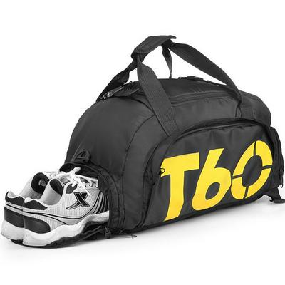 Sports Duffel Bag Sports Gym Bag with Padded Handle and Shoes Compartment for Men and Women