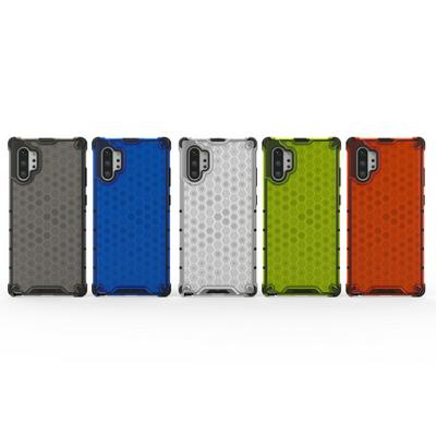 Honeycomb Pattern Detachable PC + TPU Back Cover Case for Samsung Galaxy Note 10+/Samsung Galaxy Note 10 Pro