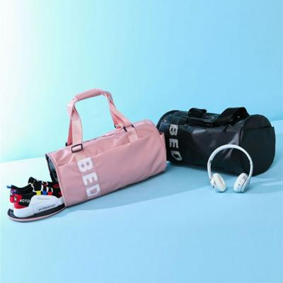 Travel Duffel Bag Waterproof Sports Gym Bag with Shoes Compartment