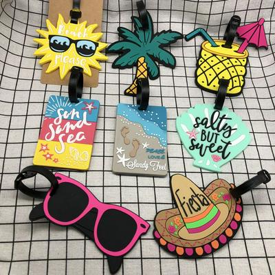Personal Luggage Tags Beach Vacation Suitcase Badge