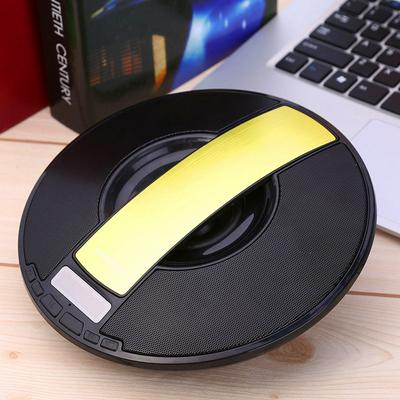 SDY-021 Bluetooth Speaker Portable Stereo Sound Loudspeaker Disc-like Audio Player