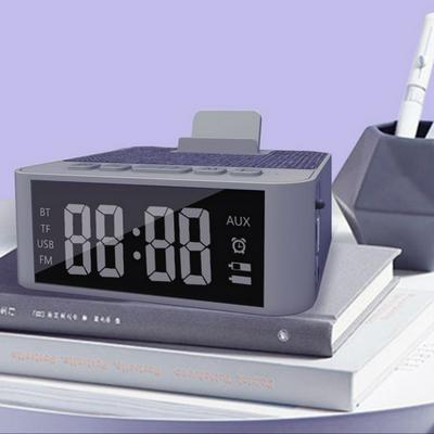 X31 LED Display Clock Bluetooth Speaker Wireless Stereo Bluetooth Music Hand-free Stereo Bass Music Player  