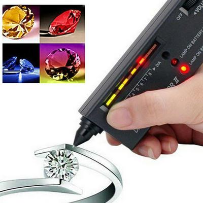 Professional High Accuracy Diamond Tester Gemstone Gem Selector Jewelry Watcher Tool LED Diamond Indicator Test Pen