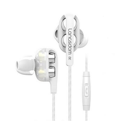 Langsdom Universal 3.5mm In-Ear Stereo Earbuds Earphone With Mic For Cell Phone