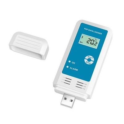 YMUP-20 PDF Temperature Humidity Recorder LCD IP54 Waterproof USB Data Logger Tester Detector Thermometer Hygrometer Meter