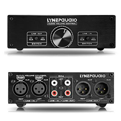 A967 Full Balanced Passive Preamplifier Active Speaker 2-channel Volume Controller