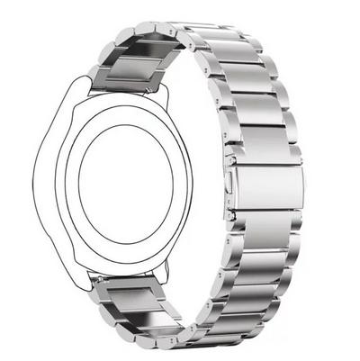 22mm Stainless Steel Watchband Sports Link Bracelet for Samsung S3