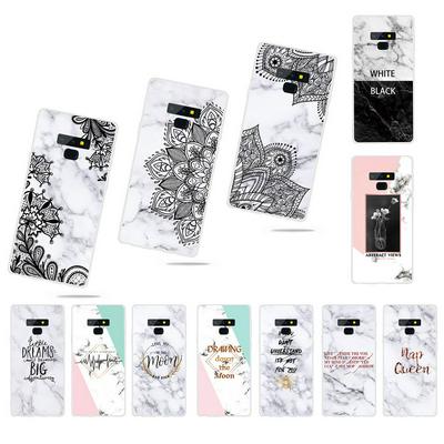 Marble Pattern Soft TPU Back Cover Case for Samsung Galaxy Note 9