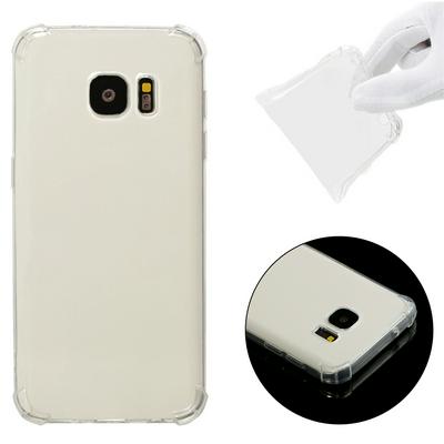 Shockproof Anti-Scratch Transparent Soft TPU Back Cover Case for Samsung Galaxy S7 / G9300