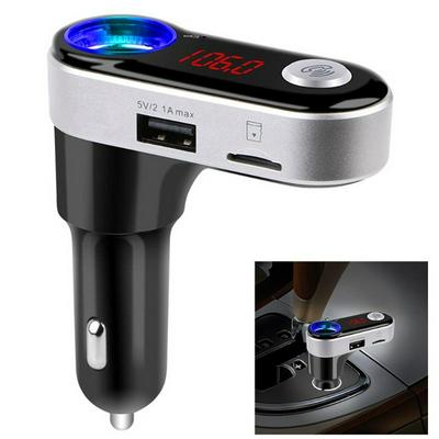 BC09B Wireless FM Transmitter Car Mp3 Player Handsfree Bluetooth Dual USB Charger
