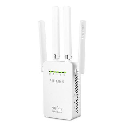 PIX-LINK WR09 Wireless-N WiFi Repeater 300Mbps WiFi Signal Range Extender Signal Amplifier Strengthen WiFi Booster 802.11N/B/G LinkStyle WiFi Range Extender 
