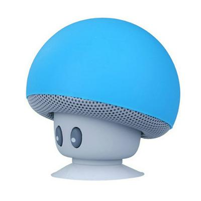 Cartoon Mushroom Wireless Bluetooth Speaker Waterproof Sucker Mini Audio Outdoor Easily Carry Loudspeaker MP3 Player with Mic Portable Stereo Product Features:  Built-in Bluetooth 4.1 + EDR wireless module. Bluetooth audio sound, perfect sound quality and