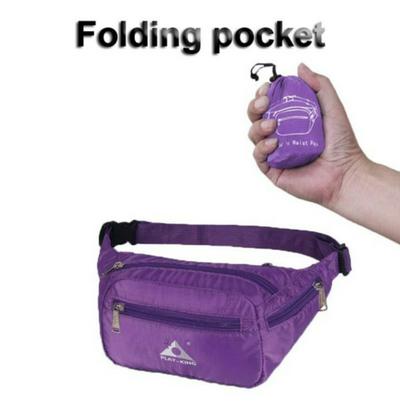 PLAY-KING 7-Inch Unisex Portable Lightweight Folding Multi-Function Running Mobile Phone Casual Fashion Outdoor Sports Waist Pack