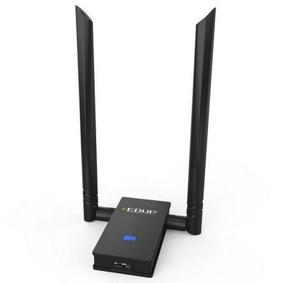 EDUP EP-AC1605 Dual Band 1200Mbps 2.4GHz/5.8GHz WiFi Dongle Wireless USB WiFi Adapter WiFi Antenna Network Card for Laptop / Desktop