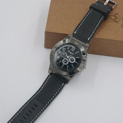 Charging Windproof Personality Electronic Quartz Watch Military Flameless Cigarette Lighter USB Charging Outdoor Sport Watches 
