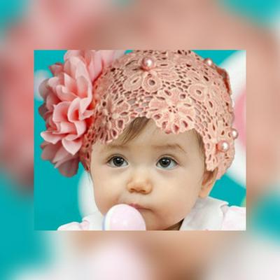 Korean Baby Hair Band Girl Wig Children Headdress Fake Bangs Curly Hair Photography